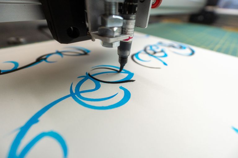 Artwork from project The Drawing Machine